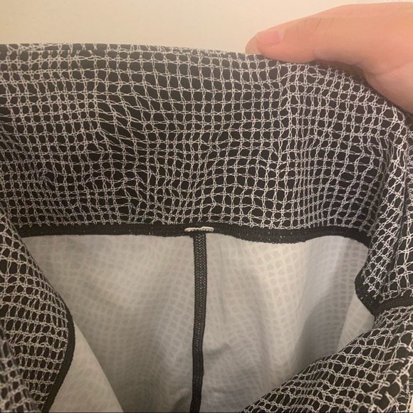 LULULEMON leggings black white reflective logo - Picture 10 of 14